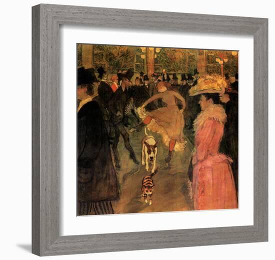 Toulouse-Lautrec Dog-Chameleon Design, Inc.-Framed Art Print