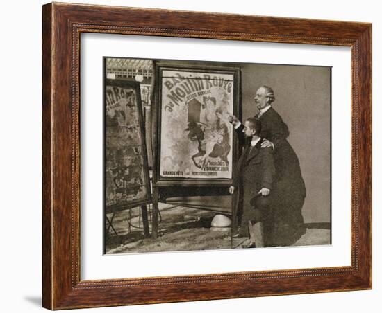 Toulouse-Lautrec with Tremolada, from 'Toulouse-Lautrec' by Gerstle Mack, Published 1938-French Photographer-Framed Photographic Print