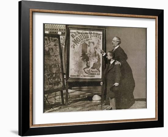 Toulouse-Lautrec with Tremolada, from 'Toulouse-Lautrec' by Gerstle Mack, Published 1938-French Photographer-Framed Photographic Print