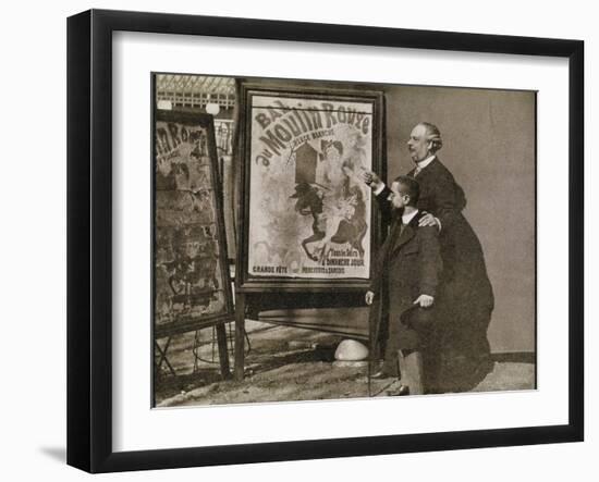 Toulouse-Lautrec with Tremolada, from 'Toulouse-Lautrec' by Gerstle Mack, Published 1938-French Photographer-Framed Photographic Print