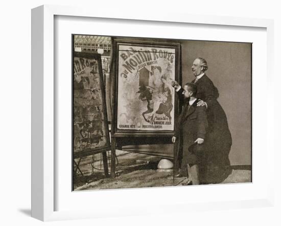 Toulouse-Lautrec with Tremolada, from 'Toulouse-Lautrec' by Gerstle Mack, Published 1938-French Photographer-Framed Photographic Print