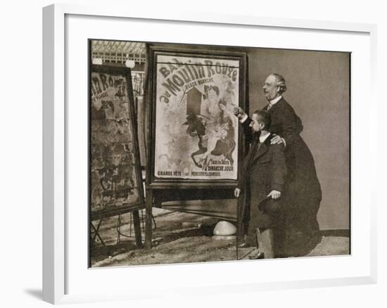 Toulouse-Lautrec with Tremolada, from 'Toulouse-Lautrec' by Gerstle Mack, Published 1938-French Photographer-Framed Photographic Print