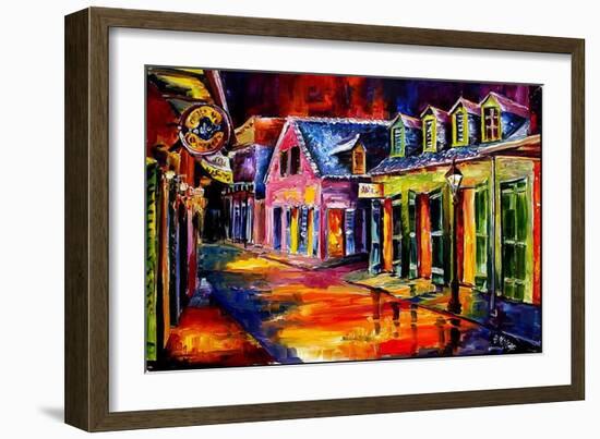 Toulouse Street by Night-Diane Millsap-Framed Art Print