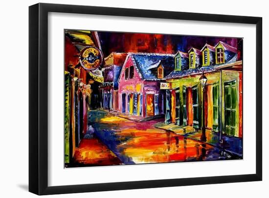 Toulouse Street by Night-Diane Millsap-Framed Art Print