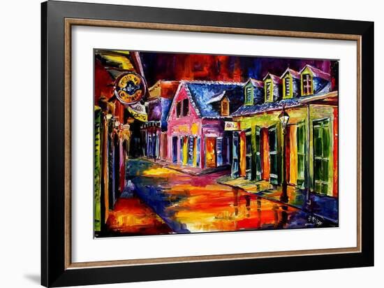 Toulouse Street by Night-Diane Millsap-Framed Art Print