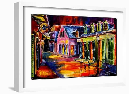 Toulouse Street by Night-Diane Millsap-Framed Art Print