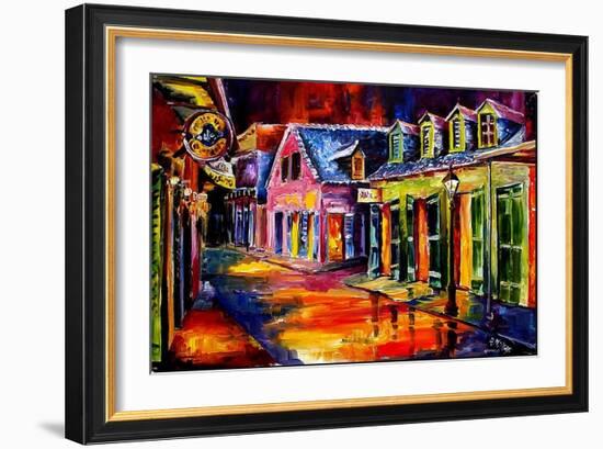 Toulouse Street by Night-Diane Millsap-Framed Art Print