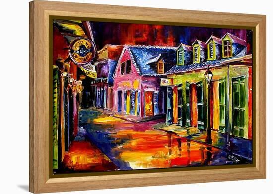 Toulouse Street by Night-Diane Millsap-Framed Stretched Canvas