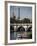 Tour Boat in River Seine with Pont Neuf and Eiffel Tower in the Background, Paris, France-Bruce Yuanyue Bi-Framed Photographic Print