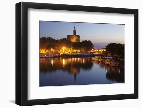 Tour De Constance Tower, Languedoc-Roussillon-Markus Lange-Framed Photographic Print