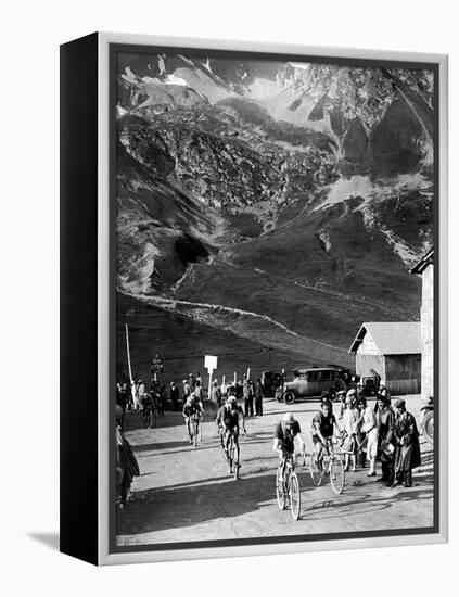 Tour De France 1929, 15th Leg Grenoble/Evian (Alps) on July 20: Antonin Magne Ahead-null-Framed Stretched Canvas