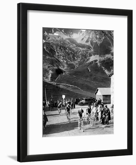 Tour De France 1929, 15th Leg Grenoble/Evian (Alps) on July 20: Antonin Magne Ahead-null-Framed Photo