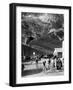 Tour De France 1929, 15th Leg Grenoble/Evian (Alps) on July 20: Antonin Magne Ahead-null-Framed Photo