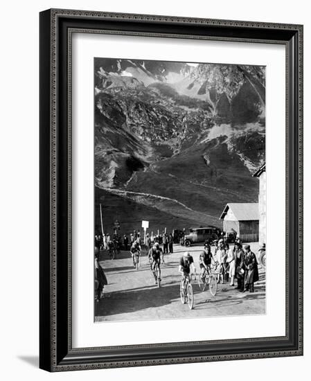 Tour De France 1929, 15th Leg Grenoble/Evian (Alps) on July 20: Antonin Magne Ahead-null-Framed Photo