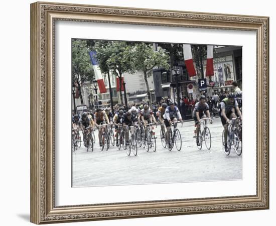 Tour de France Finals-null-Framed Photographic Print