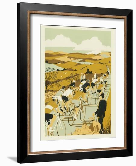Tour De Yorkshire-Eliza Southwood-Framed Giclee Print