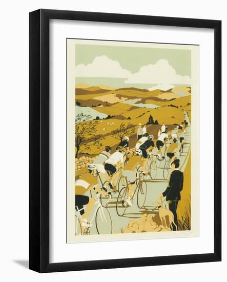 Tour De Yorkshire-Eliza Southwood-Framed Giclee Print