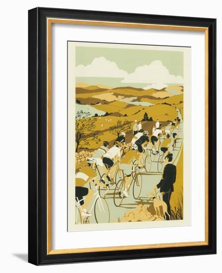 Tour De Yorkshire-Eliza Southwood-Framed Giclee Print