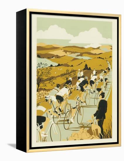 Tour De Yorkshire-Eliza Southwood-Framed Premier Image Canvas