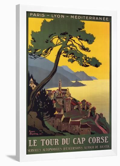 Tour Du Cap Corse-Roger Broders-Framed Art Print