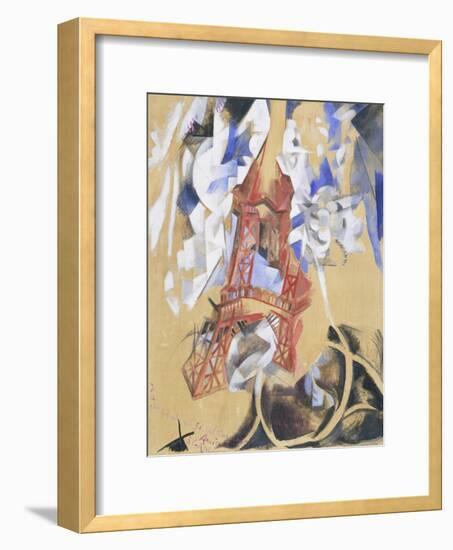 Tour Eiffel. 1910 - 11-Robert Delaunay-Framed Giclee Print