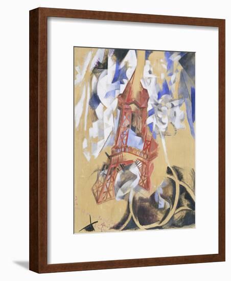 Tour Eiffel. 1910 - 11-Robert Delaunay-Framed Giclee Print