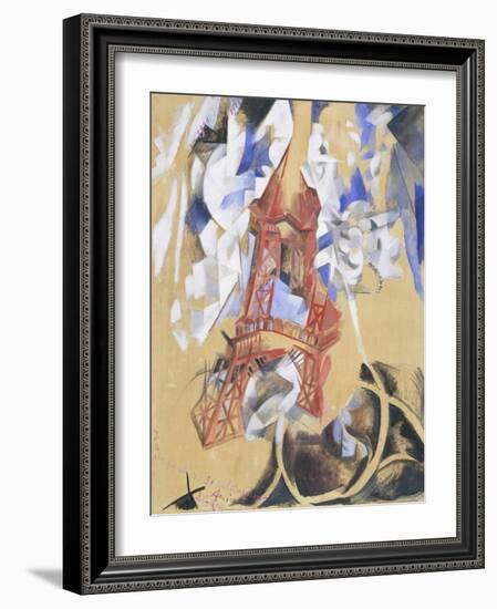 Tour Eiffel. 1910 - 11-Robert Delaunay-Framed Giclee Print