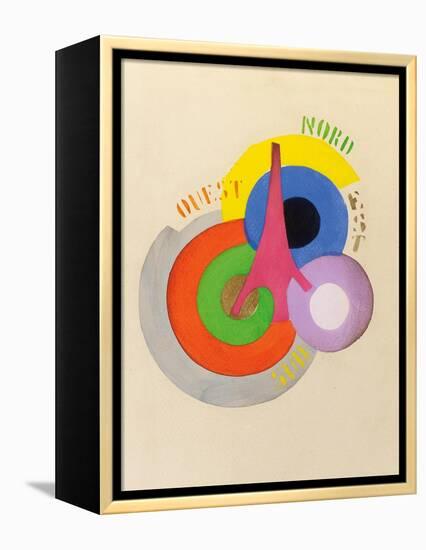 'Tour Eiffel', 1918-Robert Delaunay-Framed Premier Image Canvas