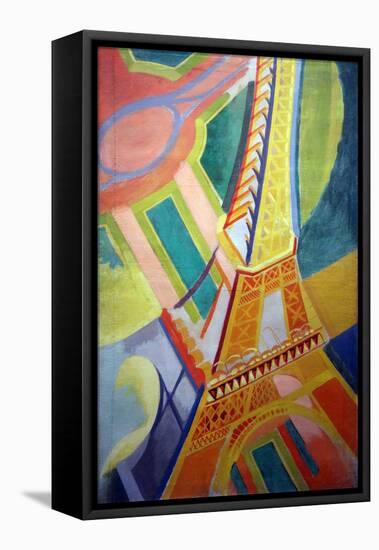 Tour Eiffel, 1926 (Oil on Canvas)-Robert Delaunay-Framed Premier Image Canvas