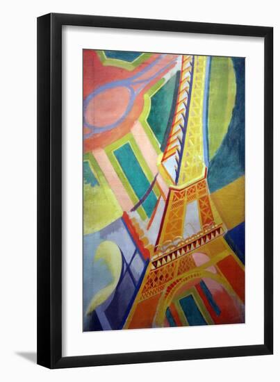 Tour Eiffel, 1926 (Oil on Canvas)-Robert Delaunay-Framed Giclee Print