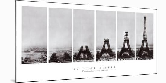 Tour Eiffel-null-Mounted Art Print