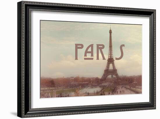 Tour Eiffel-Cora Niele-Framed Giclee Print