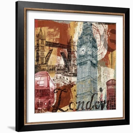 Tour London-Eric Yang-Framed Premium Giclee Print