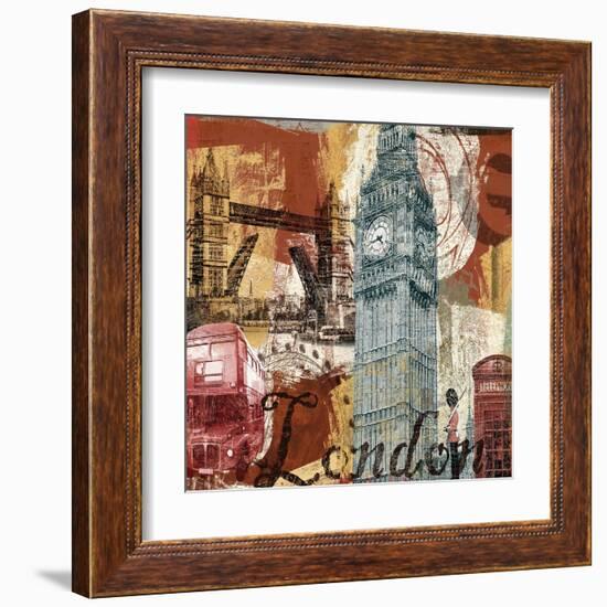 Tour London-Eric Yang-Framed Art Print