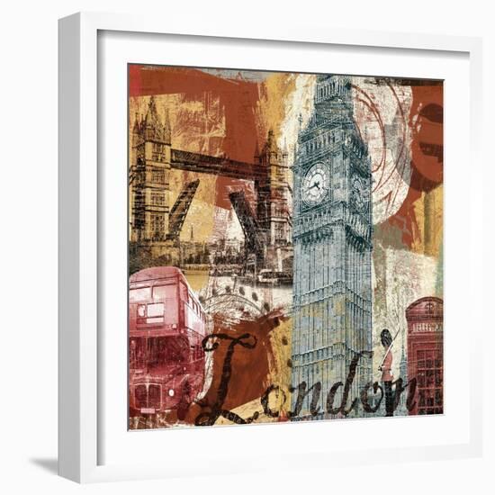 Tour London-Eric Yang-Framed Art Print