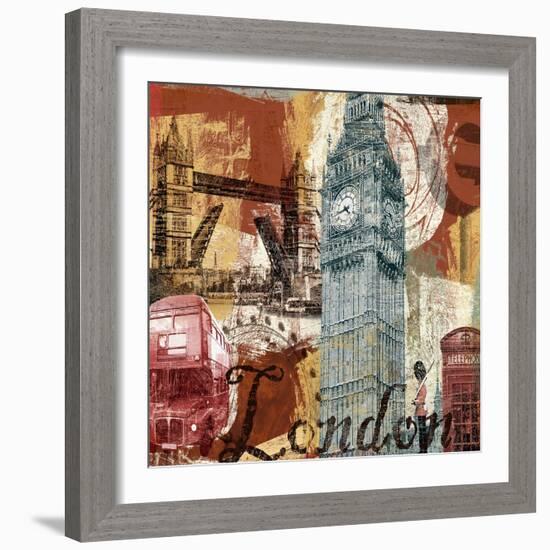 Tour London-Eric Yang-Framed Art Print