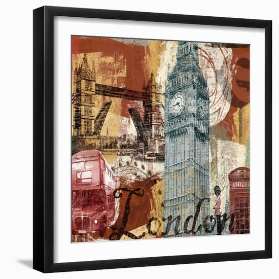Tour London-Eric Yang-Framed Art Print