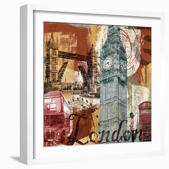 Tour London-Eric Yang-Framed Art Print