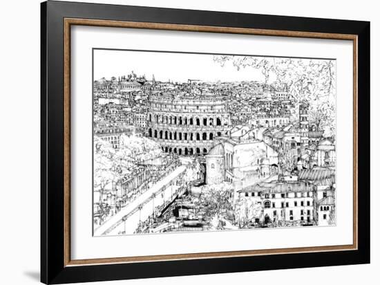 Tour of Europe III-Melissa Wang-Framed Art Print