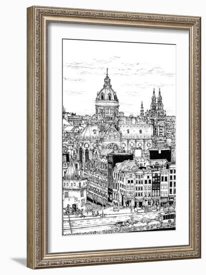 Tour of Europe V-Melissa Wang-Framed Art Print