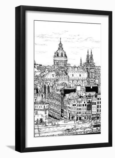 Tour of Europe V-Melissa Wang-Framed Art Print