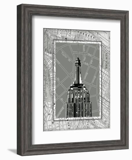 Tour of New York II-Ethan Harper-Framed Art Print