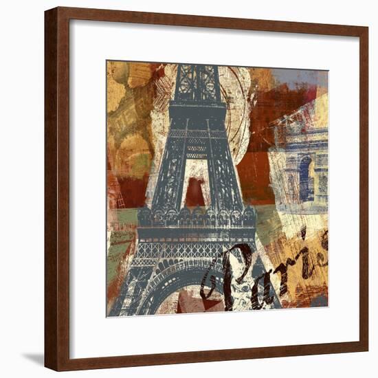 Tour Paris-Eric Yang-Framed Art Print