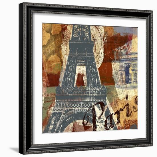 Tour Paris-Eric Yang-Framed Art Print