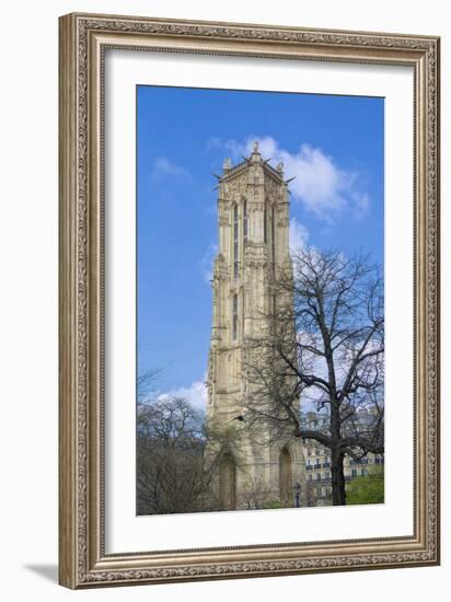 Tour Saint-Jaques-Cora Niele-Framed Giclee Print