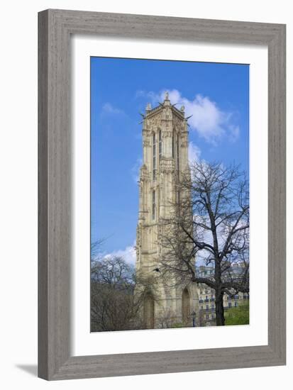 Tour Saint-Jaques-Cora Niele-Framed Giclee Print