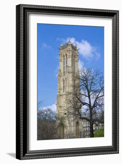 Tour Saint-Jaques-Cora Niele-Framed Giclee Print