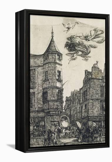 Tourelle, Rue De L'Ecole De Medecine, 22, 1861-Charles Meryon-Framed Premier Image Canvas