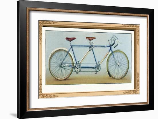 'Touring Tandem', 1939-Unknown-Framed Giclee Print