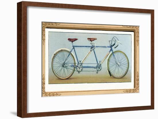 'Touring Tandem', 1939-Unknown-Framed Giclee Print